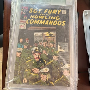 Sgt. Fury and his Howling Commandos #60 CGC 8.0