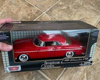1/24 Motor Max American Classics 1955 Chrysler C300 RED