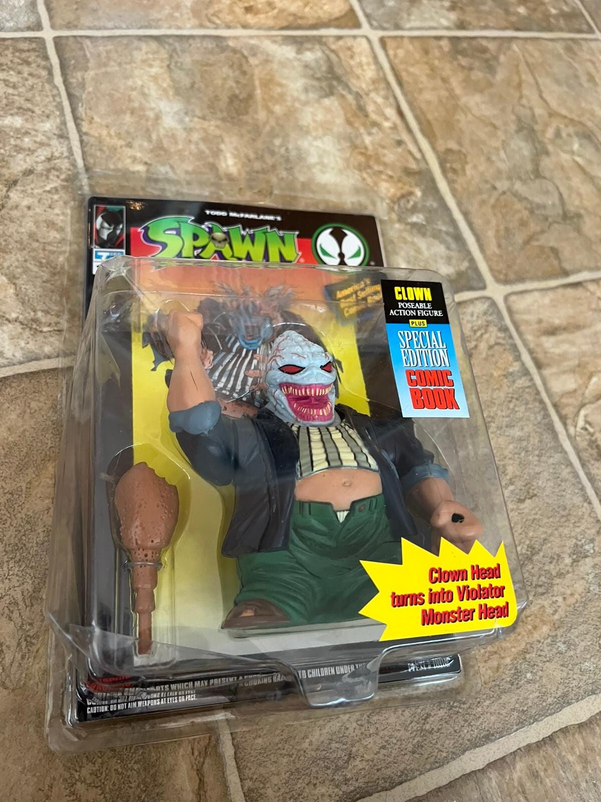 1994 Mcfarlane TOYS Spawn Clown Violator Action Figure Series