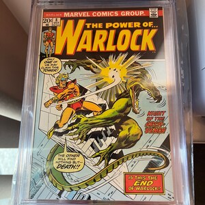 Warlock #8 CGC 9.0