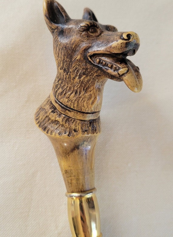 RARE! Concord Cobbler German Shepherd Shoehorn Made i… Gem