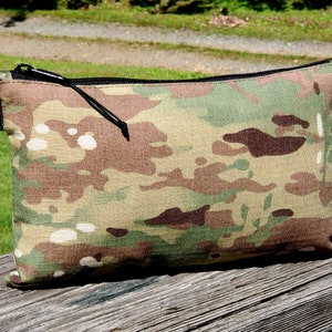 11X6.5&quot; Heavy Duty 330D Multicam/OD Green Cordura Waterproof Military Camping Hiking Backpacking Survival Gear Bag