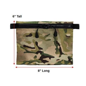 8x6&quot; Multicam 330D Waterproof Nylon tactical military army survival Storage Camping Hiking utility bag