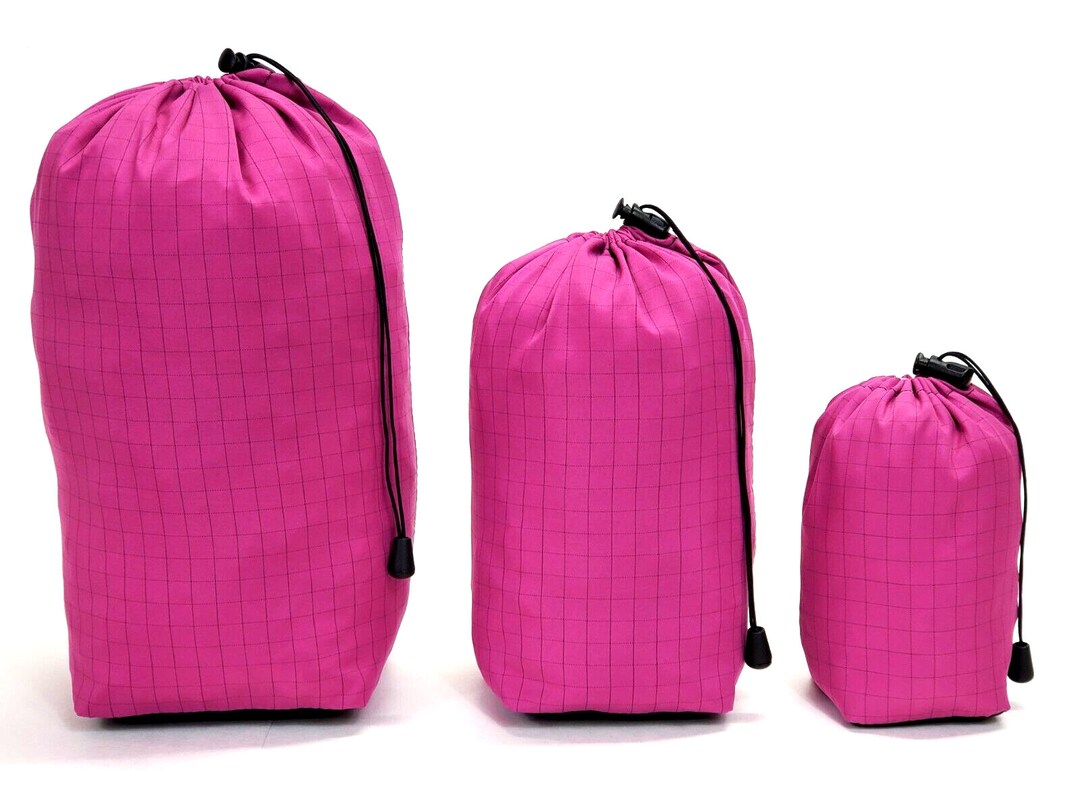 3er-Pack Kordelzugbeutel Aus Nylon – 52,9x44 Cm, Für Reise, Sport, Wäsche, Schuhe & Aufbewahrung