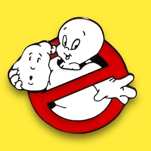 Casper enamel pin