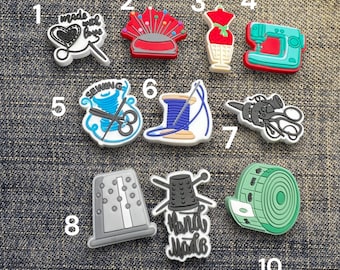 Sewing Croc Charms | Shoe Charm | PVC Charms |Shoe Embellishment |Croc Charm