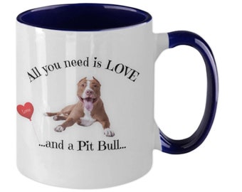 Pit bull mug Pit bull coffee mug Put bull gift mug Pit bull love Put bull dog mom I love pit bulls Pit bull tea cup Pit Bull mugs