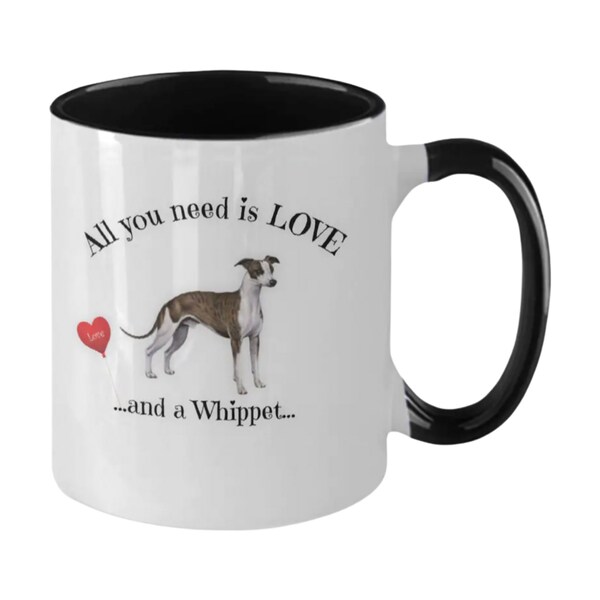 Taza de café Whippet Taza de café Whippet taza de café Whippet mamá Whippet mamá idea de regalo Whippet ideas de regalo para perros Regalo para Whippet perro mamá