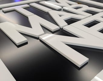 Custom Acrylic Business Sign | Logo Wall Sign for Salon, Beauty Studio, Shop or Office