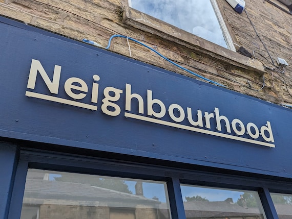 Custom Aluminium Composite Business Sign | Shop Front, Salon or Office Signage