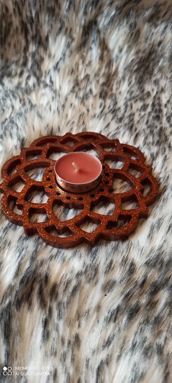 Bougeoir Feuille de Lotus