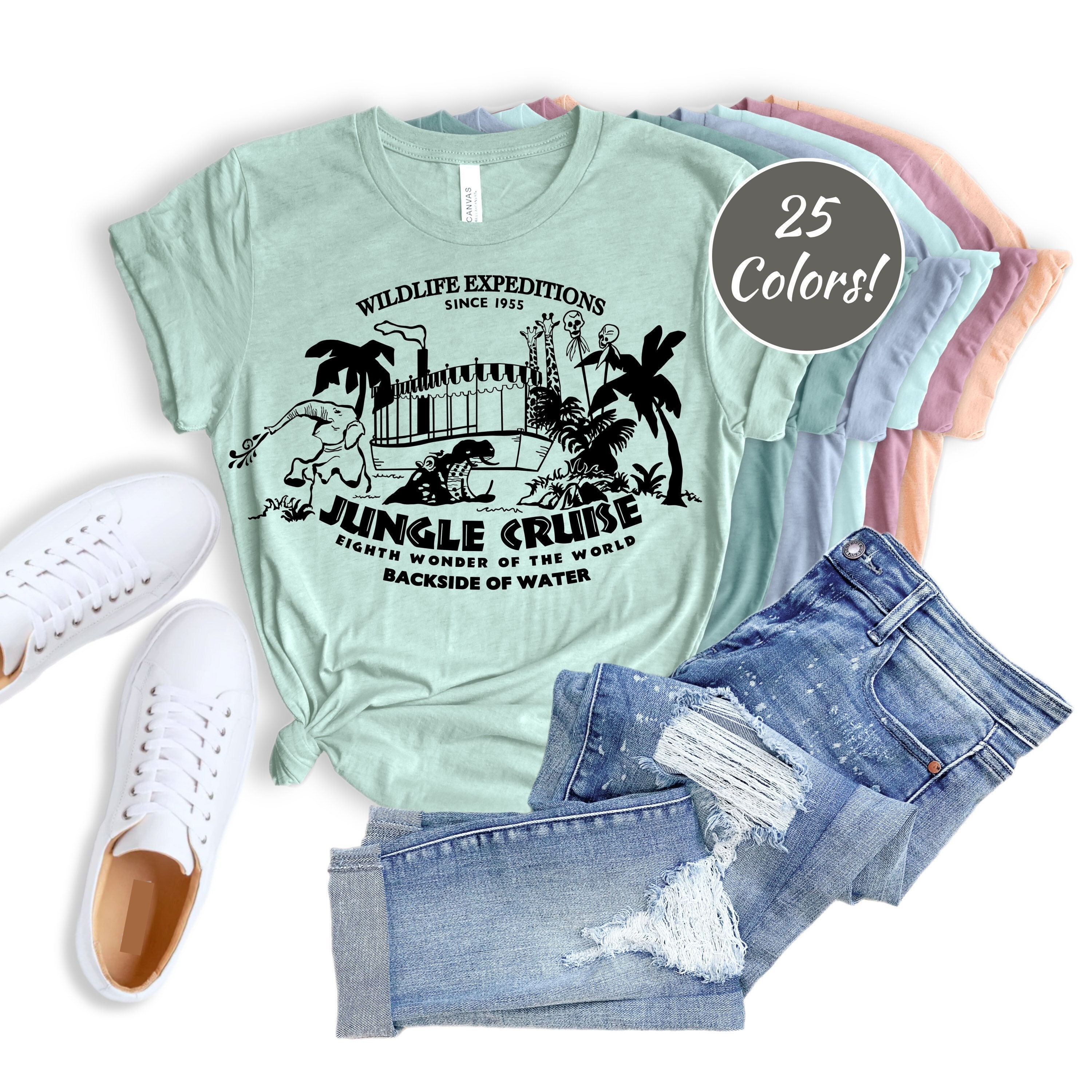 Disney's jungle cruise shirt / adventureland shirt / the backside of water / jungle cruise ride shirt