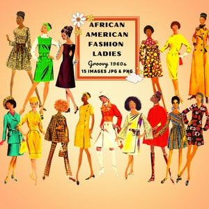 1960s Fashion Black Women 