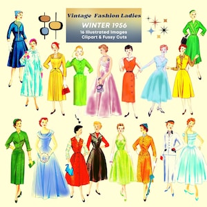 50's winter fashion online