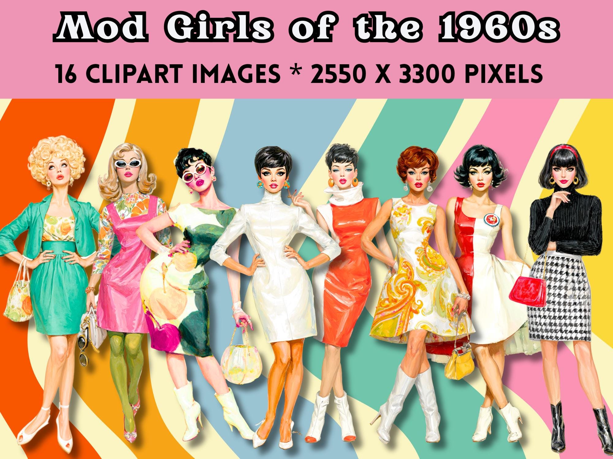 Mod Dresses - Etsy