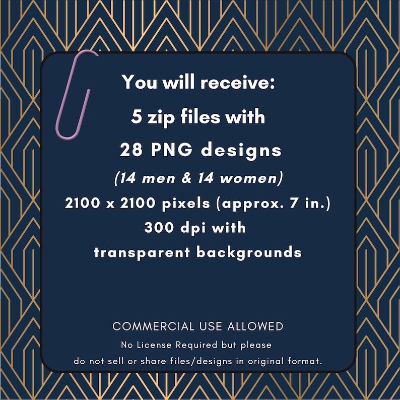 Requisite Background Harlem Renaissance Clipart: 1920s Fashion PNG (digital Download) - Etsy ...