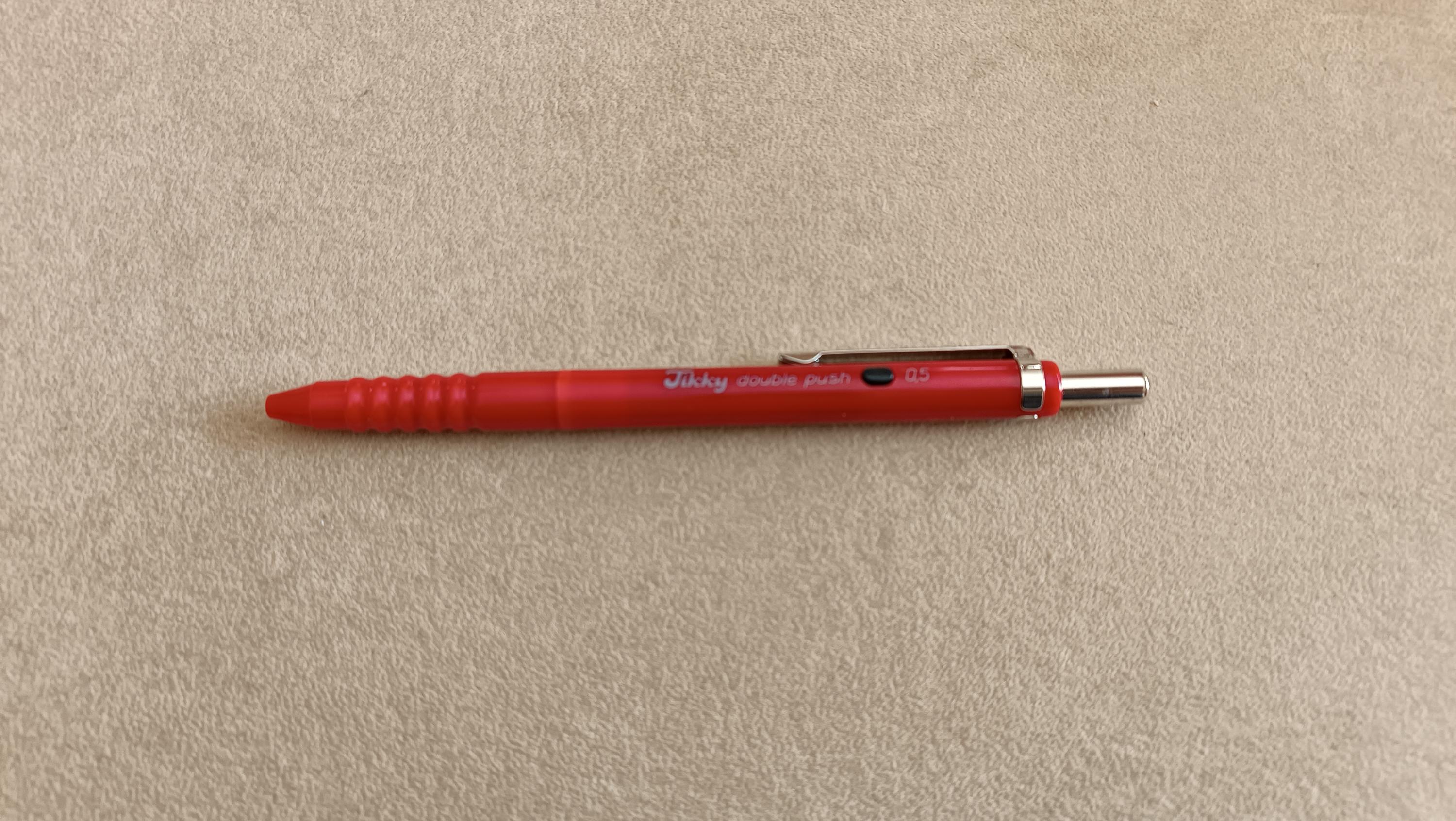 コレクター向けロットリング ティッキー ダブルプッシュペンシル - 赤