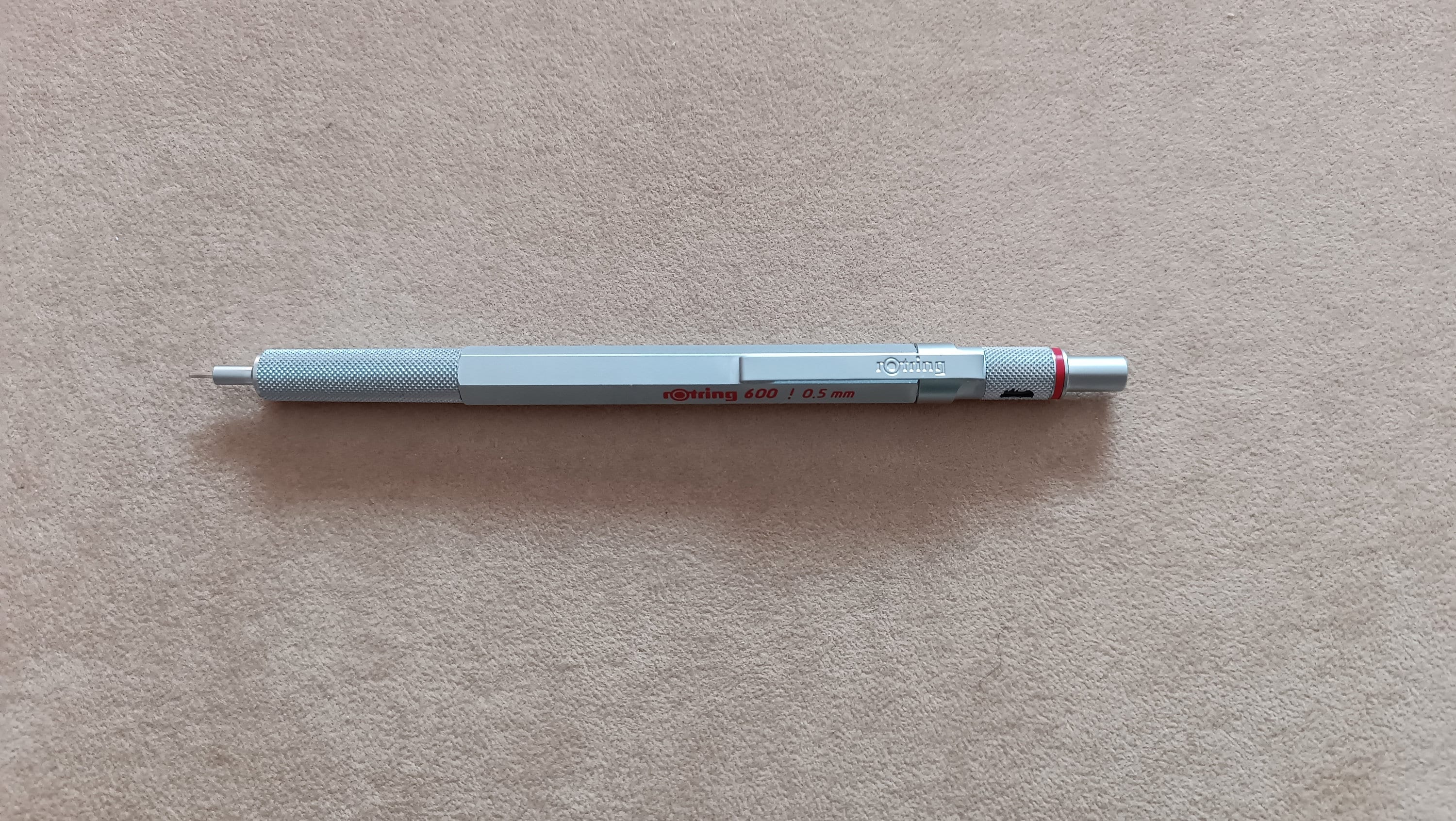 Rotring 600 First Ver. Spring Mechanical Pencil 0.5mm Silver. - Etsy