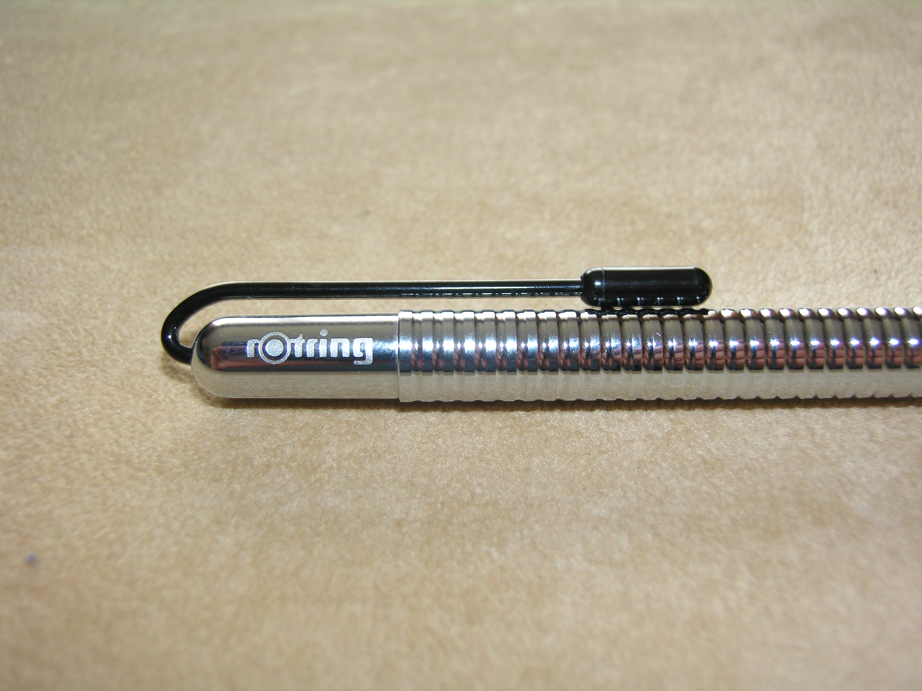 Collectible Rotring 900 Ballpoint Pen Chrome Side-knock - Etsy