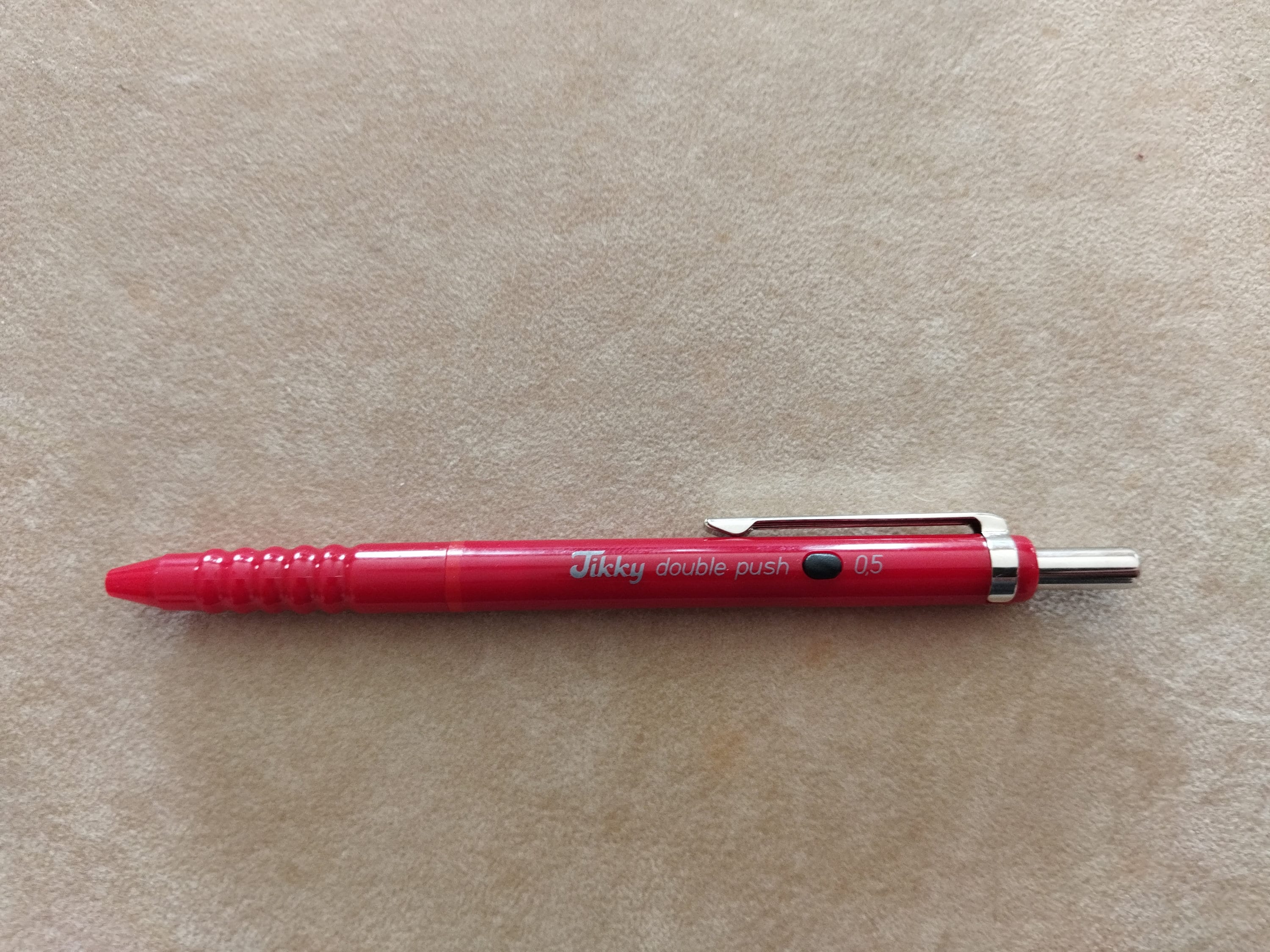 Vintage Rotring Tikky double push pencil red 0.5mm -  Portugal