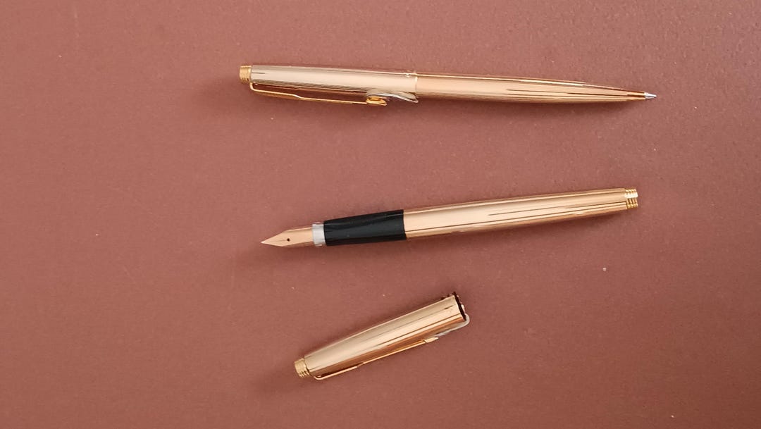 Parker 75 Fountain Pen Set - NOS - Etsy