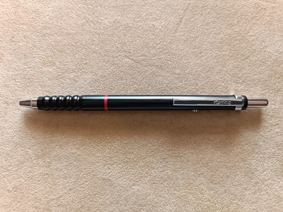Rotring Tikky Full Metal Double Pushmechanical Pencil 0.5mm Black With  Genuine Box. 