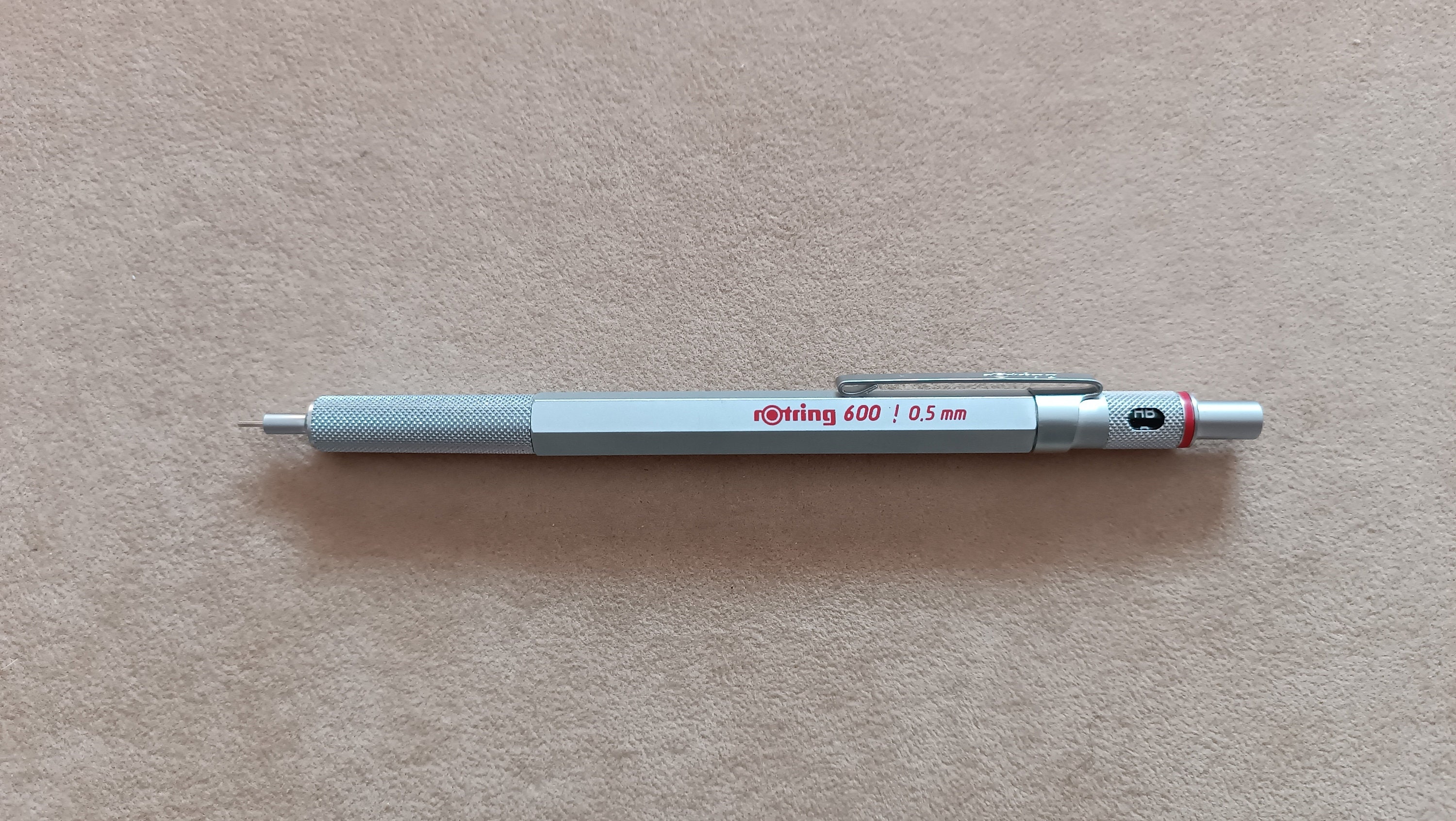 Rotring 600 First Ver. Spring Mechanical Pencil 0.5mm Silver. - Etsy
