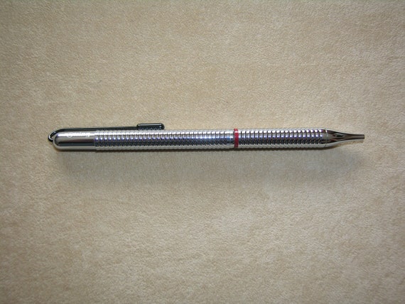 【貴重✮VNTG廃盤】rotring 900 サイドノック メタリックボールペン 貴重✮VNTG廃盤】rotring 900 サイドノック メタリック