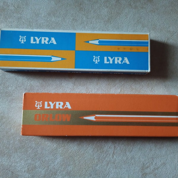 Collectible Lyra Orlow Pencils for Film & Glass (blue ang green) 12pcs