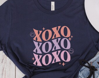 XOXO T-Shirt, Happy Valentine's Day Gift Shirt, Cute Flirty Gift for Valentine's, Hello Valentine