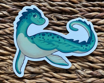 Nessie Illustrated Sticker
