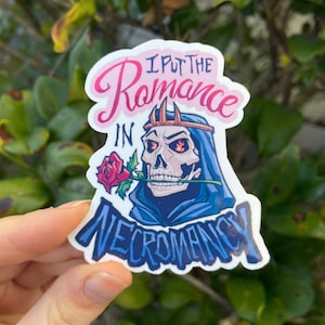 Nec-Romancer Illustrated Lich Sticker