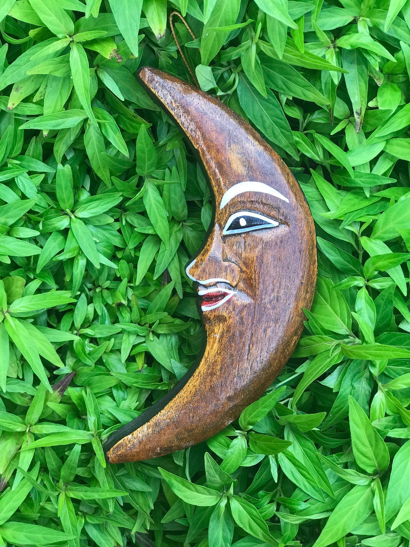 Home decor wooden crescent moon design with 3 colour Etsy