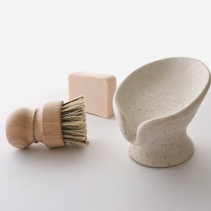 Round Self-Draining Soap Holder Handmade