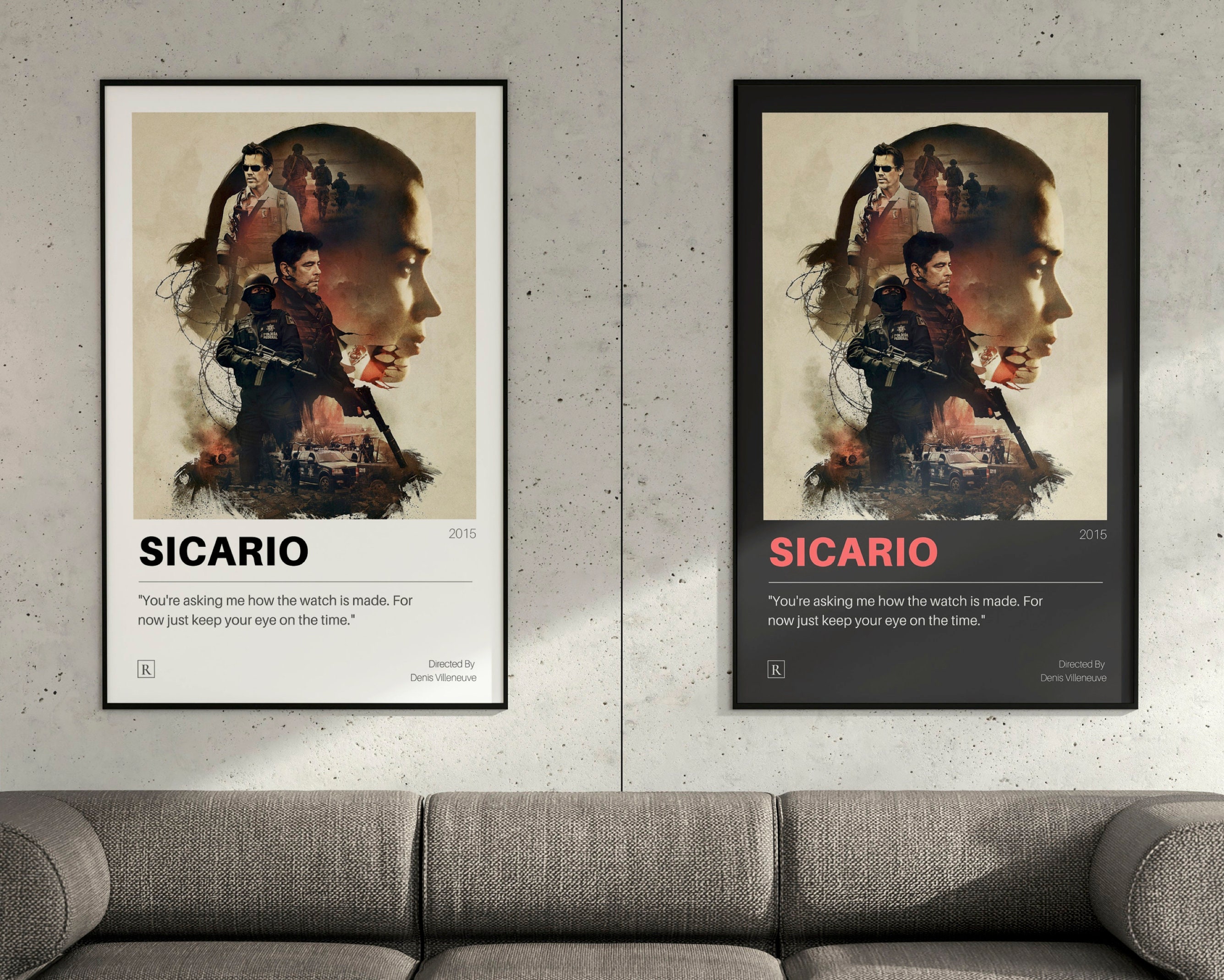 Sicario 2015 Movie Poster Wall Painting Home Decoration Living Room Art Print