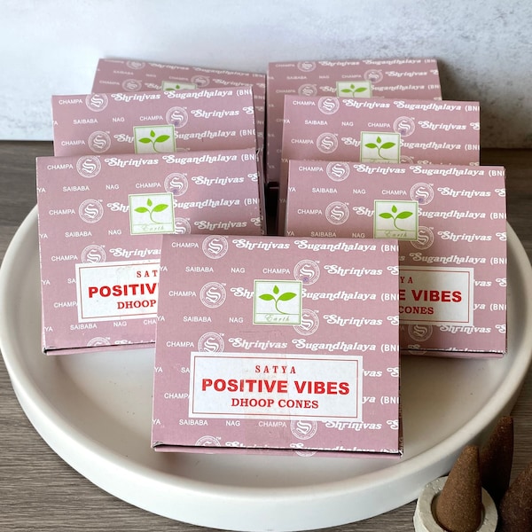 Positive Vibes Cone Incense