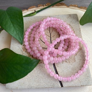 Rose Quartz Bracelet 6mm
