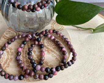 Rhodonite Bracelet 6mm