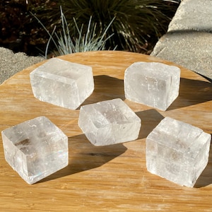 Optical Calcite Cube