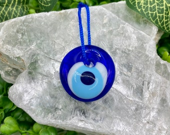 Blue Evil Eye Hanging Amulet/ Evil Eye Ornament/ Evil Eye Talisman