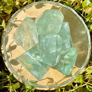 Green Fluorite Freeform/ Baja Blast Fluorite