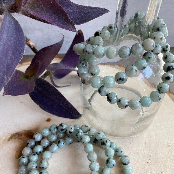 Kiwi jasper bracelet Clearance