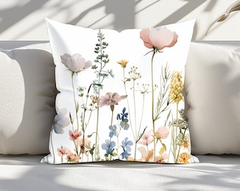 Bohemian Decorative Pillow (S.3), Throw Pillow, Cushion Cover, Vibrant Boho Decorative Pillows, Aesthetic Decorative Pillows For Home Decor.