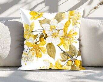 Bohemian Decorative Pillow (S.5), Throw Pillow, Cushion Cover, Vibrant Boho Decorative Pillows, Aesthetic Decorative Pillows For Home Decor.