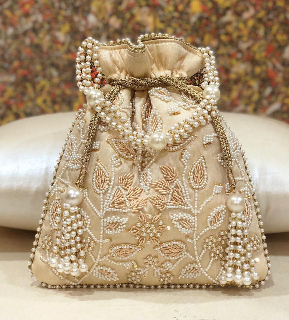 38 Clutches/potlis ideas  bridal bag, outfit meaning, traditional outfits