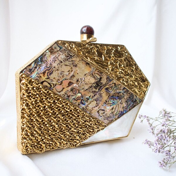 Shell Clutch Bag