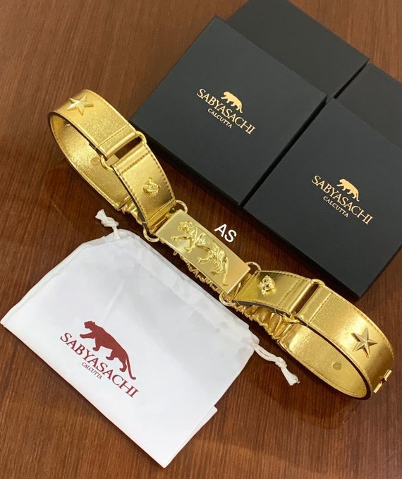 Royal Bengal Tiger Belt Sabyasachi Replica Belt Sabyasachi Logo