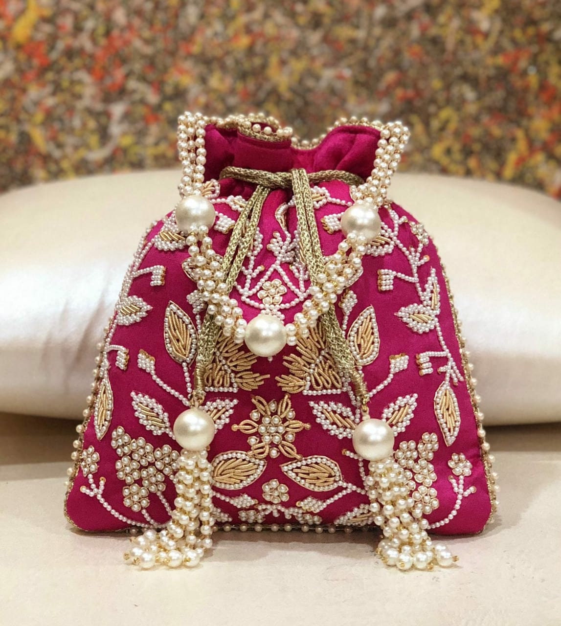Embroidery Unstitched Ladies Velvet Fabric Bridal Concept Purse Lehenga  with Double Dupatta, Size: Free Size at Rs 3995 in Surat