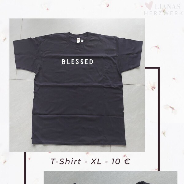 Tshirt Blessed Christlich Damen Herren