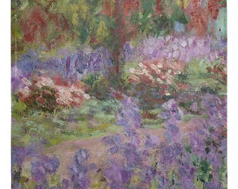 Imanes de 3 paneles de Monet: Decoración impresionista, paisajes trípticos, juego de 3, galería de arte para refrigerador